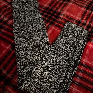 Nike Black and White Patterned Leggings